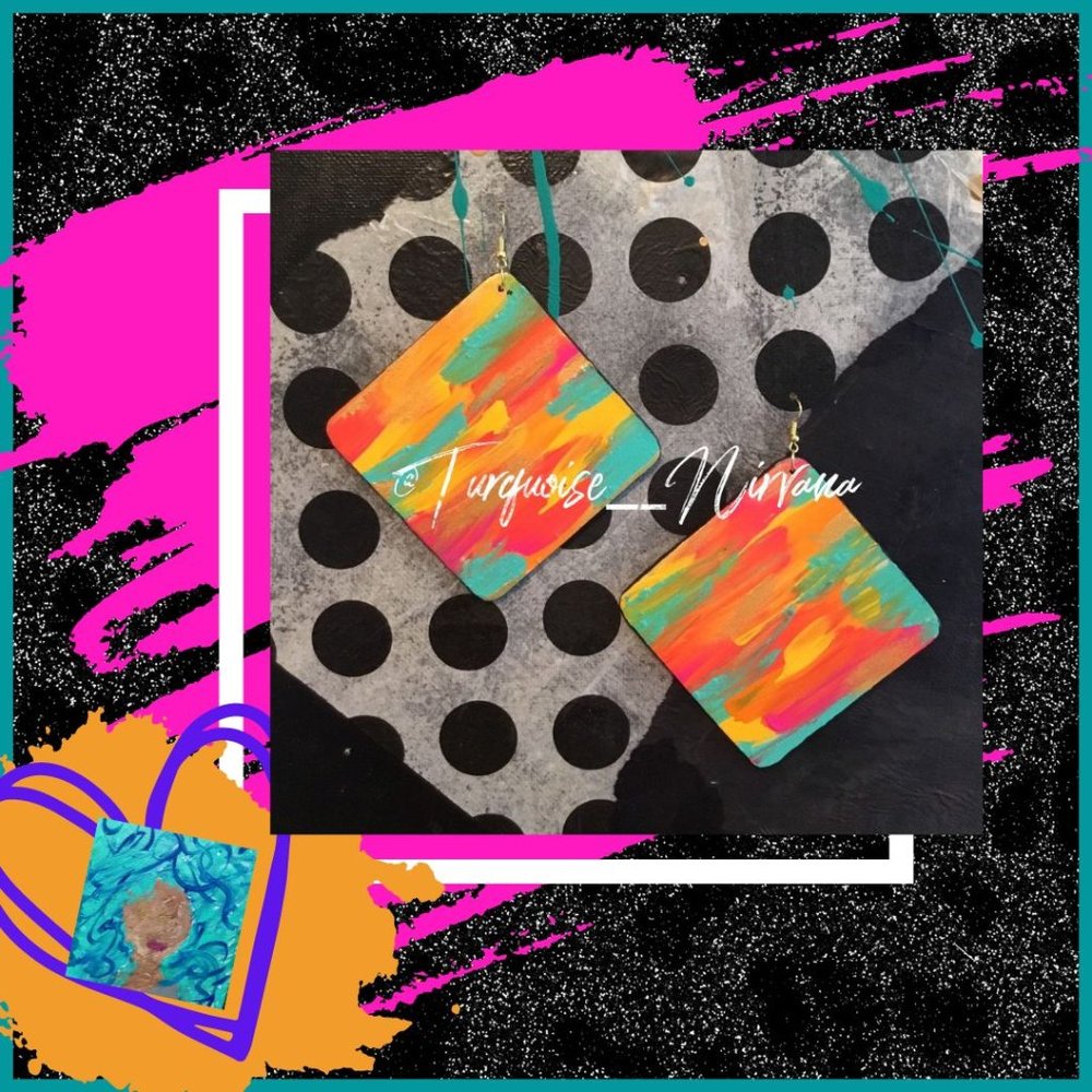 L-47: Malibu Heat Diamond Earrings